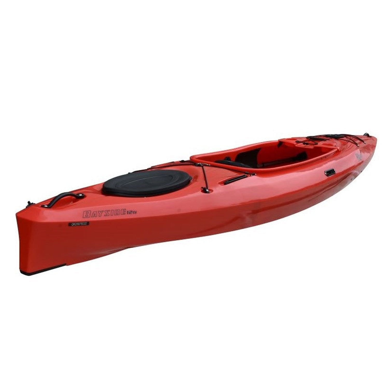 Bayside 12 LV Kayak Angle View Red