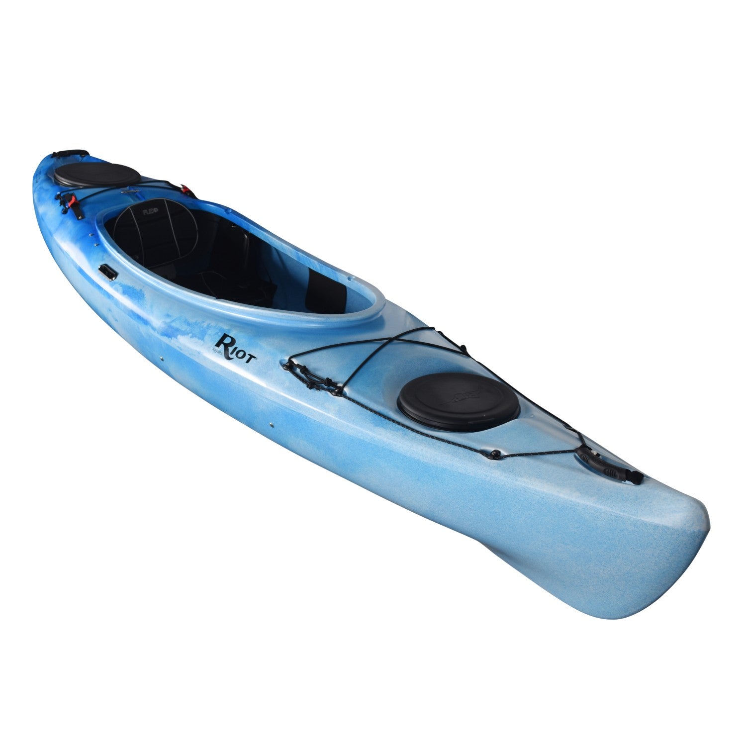 Bayside HV Blue Kayak Angle View