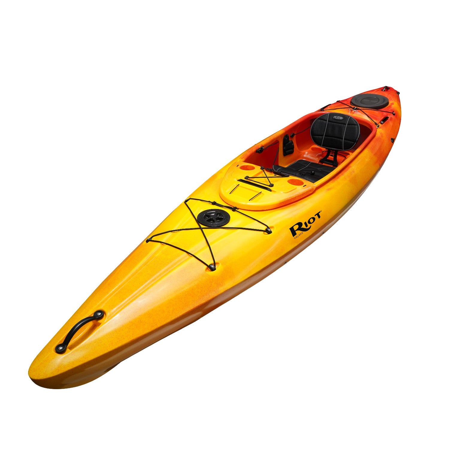 Bayside 12 LV Kayak Angle View Sunset