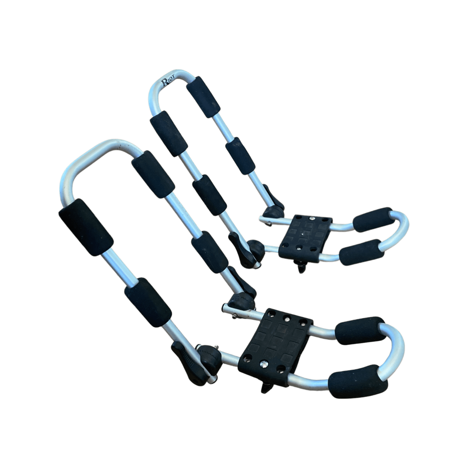 Riot Double Folding J-Bars For Rack