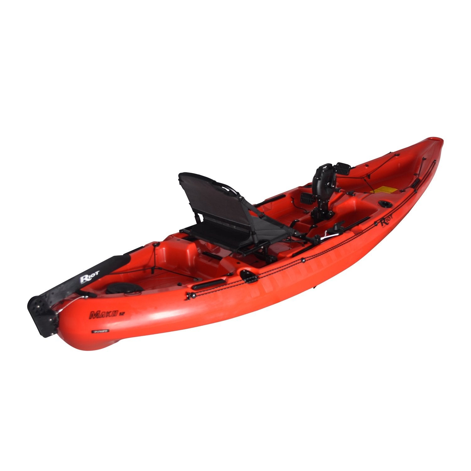 Mako 12 Impulse Drive Kayak, Red